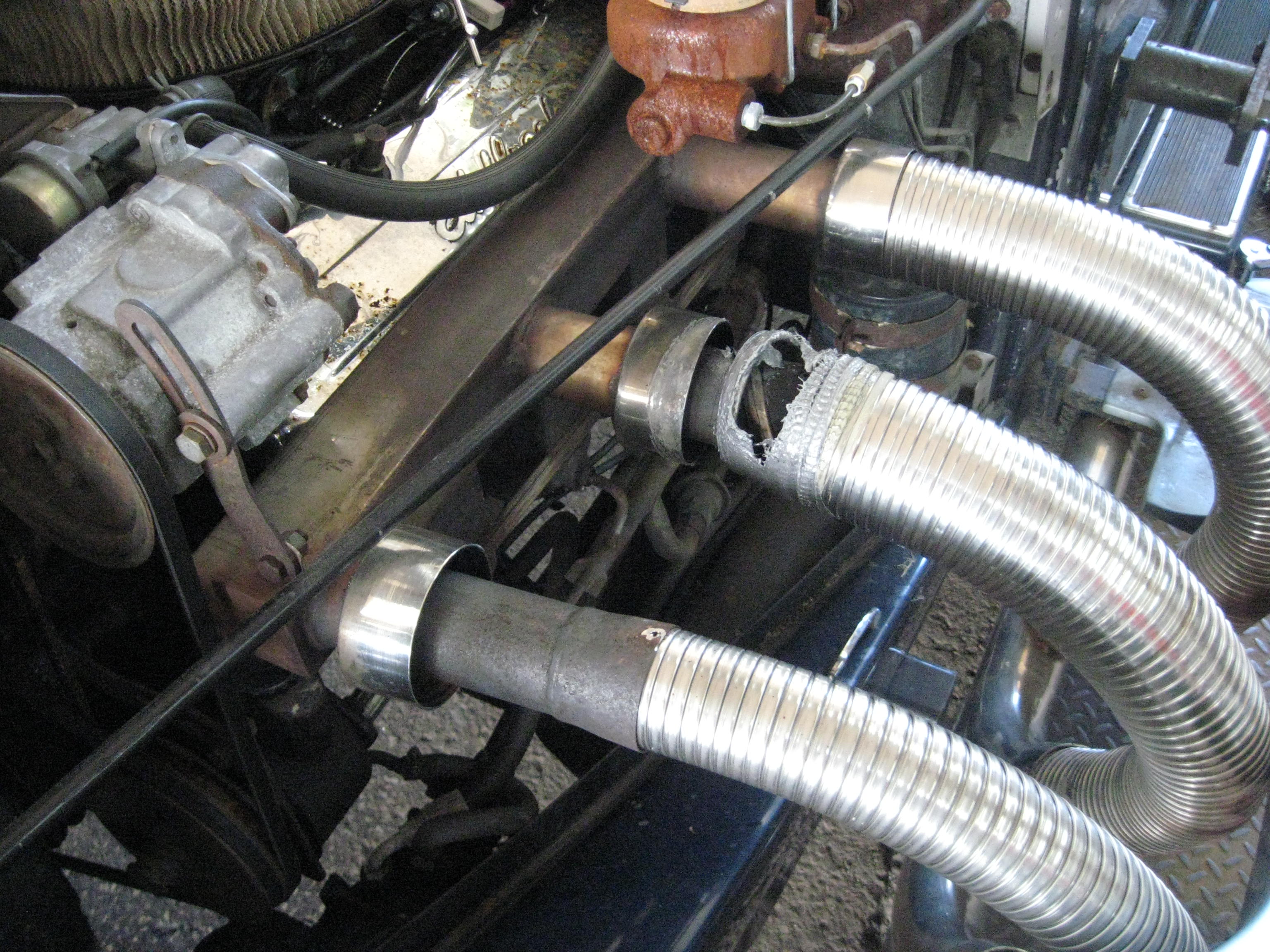 Automotive Exhaust Specialists work